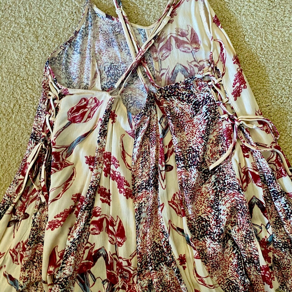 Free People Floral Romper - Size XS